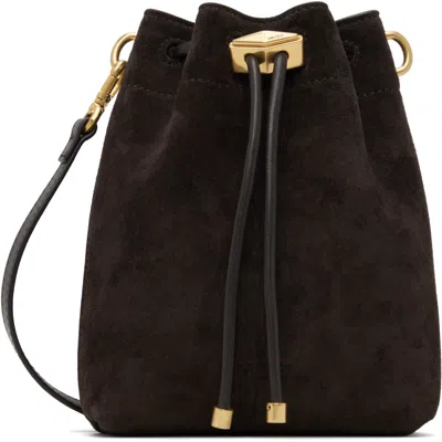Jimmy Choo Brown Cinch Mini Bag In Brown