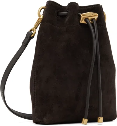 Jimmy Choo Brown Cinch Mini Bag In Brown