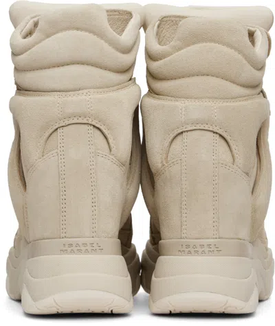 Isabel Marant Balskee Perforated Detailed Sneakers In Multi