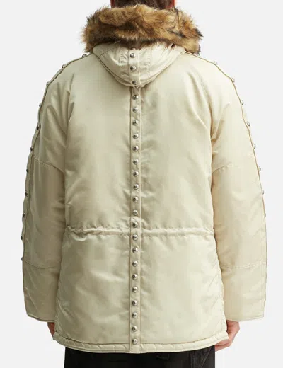 Thug Club X Alpha Industries N-3b Parka (detachable Rivet Velcro(+)) In Multi