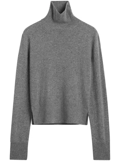 Totême Turtleneck Sweater In Gray