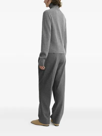 Totême Turtleneck Sweater In Gray