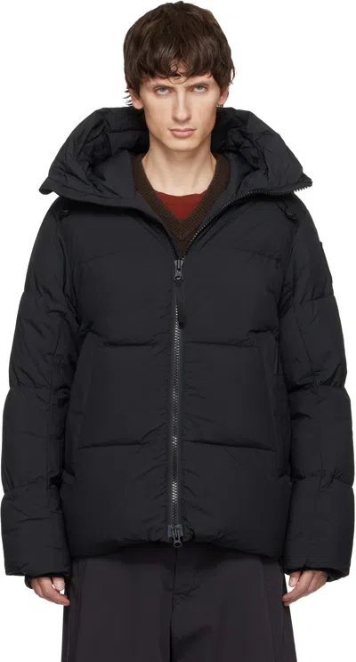 Canada Goose Crofton Puffer Jacket In Black