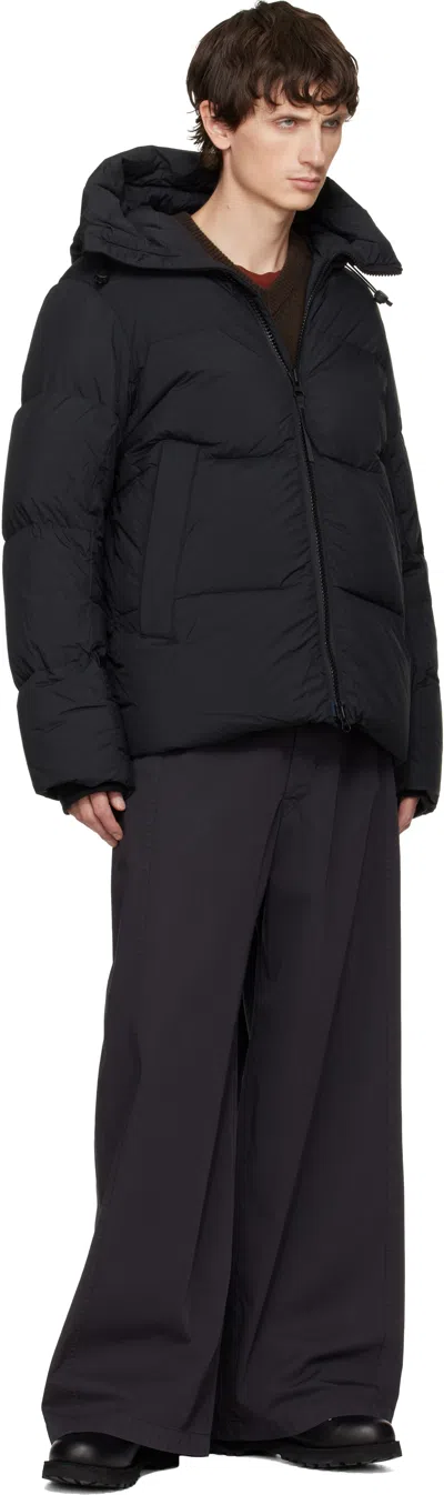 Canada Goose Crofton Puffer Jacket In Black