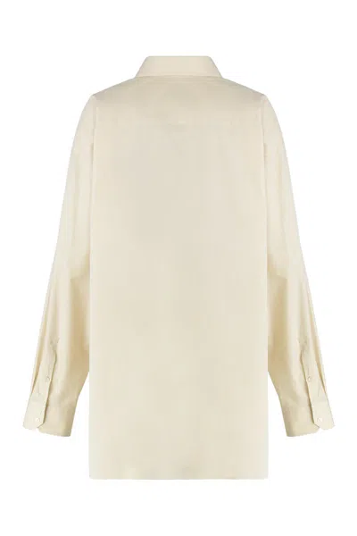 Vivienne Westwood Oversized Cotton Shirt In Animal Print