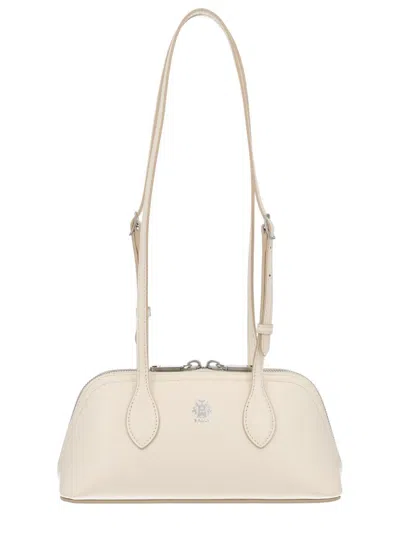 Bally Praline S Shoulder Bag Adjustable Straps In Neutral