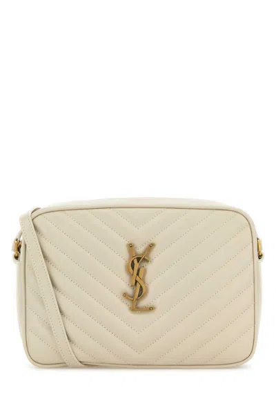 Saint Laurent Shoulder Bags In White
