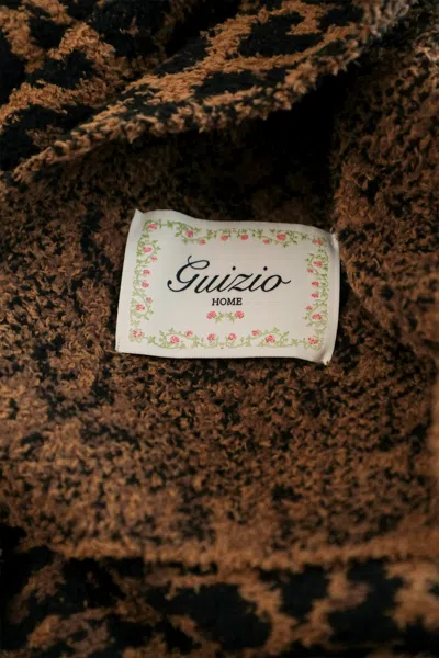 Danielle Guizio Ny Cloud Nine Throw Blankie In Brown