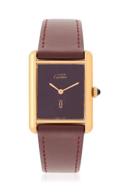 Stephanie Windsor Vintage Must De Cartier Tank Model 82975713 In Gold