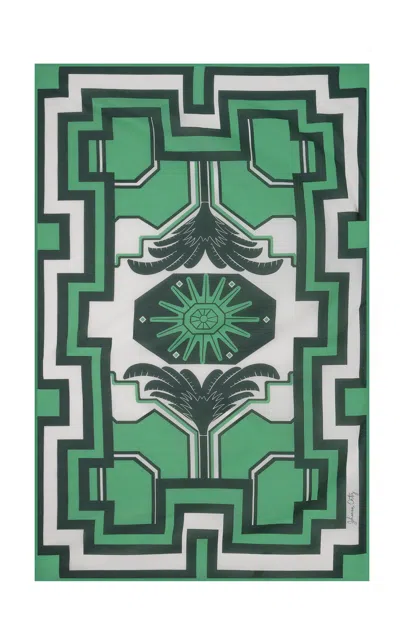 Johanna Ortiz Saced Sun Pareo In Green