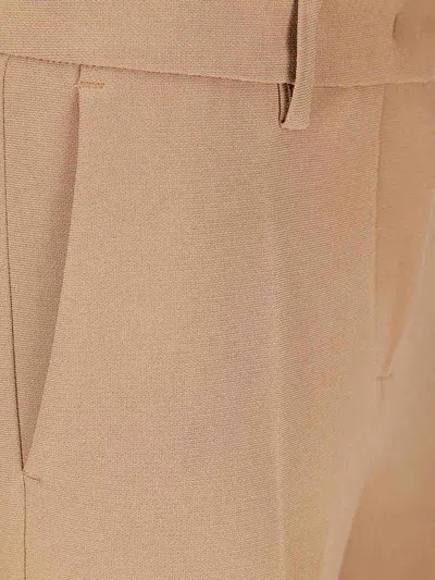 Alberto Biani Dart-detail Side-pocket Trousers In Brown