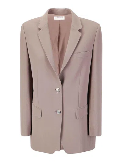 Alberto Biani Jacket In Brown