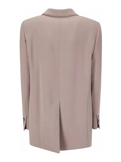 Alberto Biani Jacket In Brown