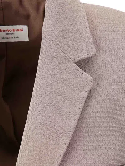 Alberto Biani Jacket In Brown