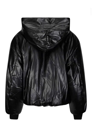 Acne Studios Roundneck Knitted Jacket In Black