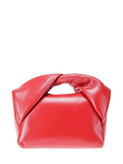 Jw Anderson Midi Twister Bag In Red