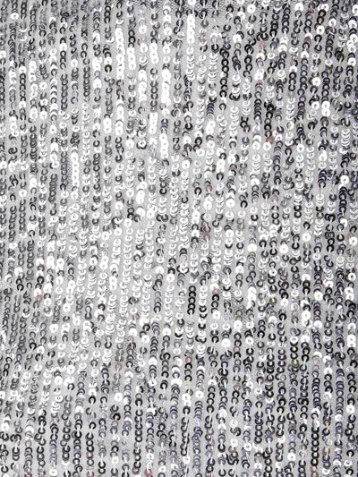 Rabanne High Neck Pullover In Silver