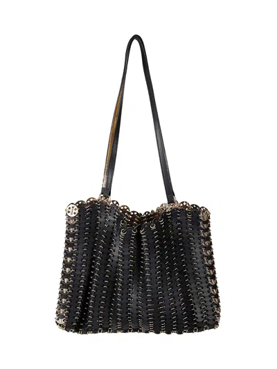 Rabanne Shoulder Bag In Black