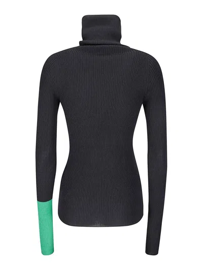Yohji Yamamoto Turtleneck Sweater In Multi