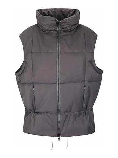 Yohji Yamamoto Padded Vest In Gray