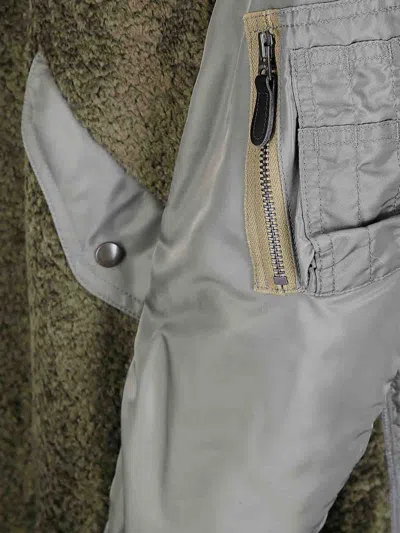 Junya Watanabe Tailored Acrylic Jacket With Classic Silhouette In Green