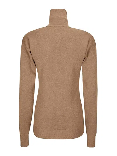 Lemaire Buttoned Fitted Cardigan In Brown