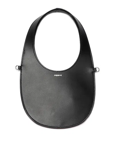 Coperni Mini Swipe Tote In Black