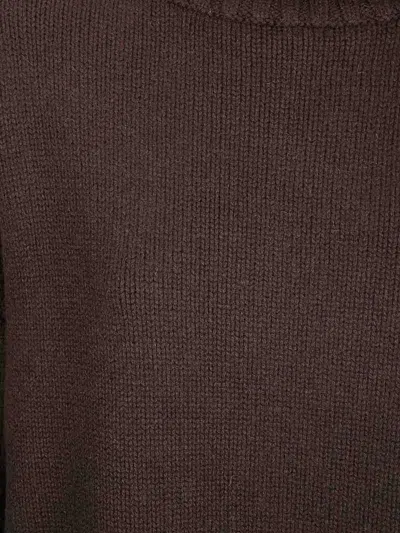 Extreme Cashmere Oversized Wool Sweater In Brown