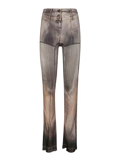 Knwls Thin Mesh Leggings In Multi