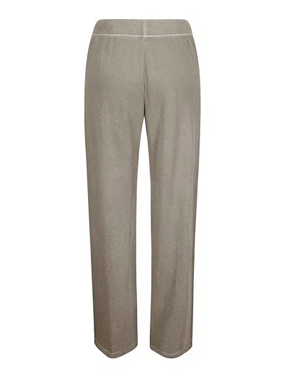 James Perse Wide Leg Sweatpant In Brown