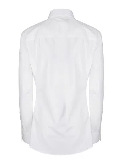 Rohe Poplin Shaped Shirt In White