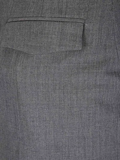 The Latest Longuette Skirt With Asymmetrical Draping In Gray