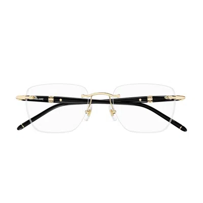 Montblanc Eyeglasses In Gold