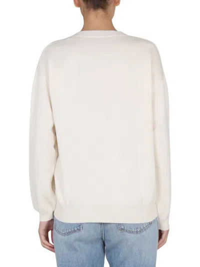 Ballantyne Shirt With Embroidered Logo In White