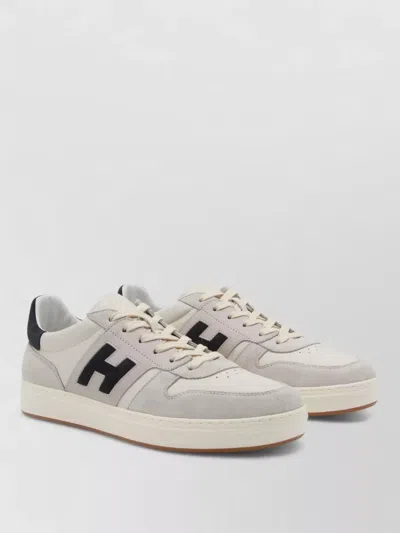 Hogan Casual Low Top Sneakers With Rubber Sole In Multi