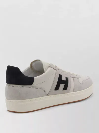 Hogan Casual Low Top Sneakers With Rubber Sole In Multi