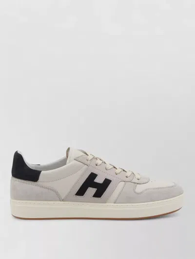 Hogan Casual Low Top Sneakers With Rubber Sole In Multi
