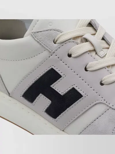 Hogan Casual Low Top Sneakers With Rubber Sole In Multi