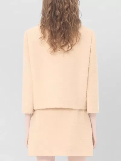 Valentino Garavani Vlogo Signature Wool Jacket In Neutral