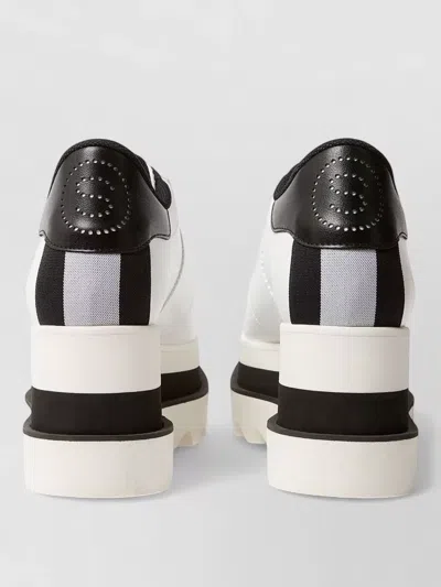 Stella Mccartney Modern Platform Sneakers With Round Toe Design In Multi