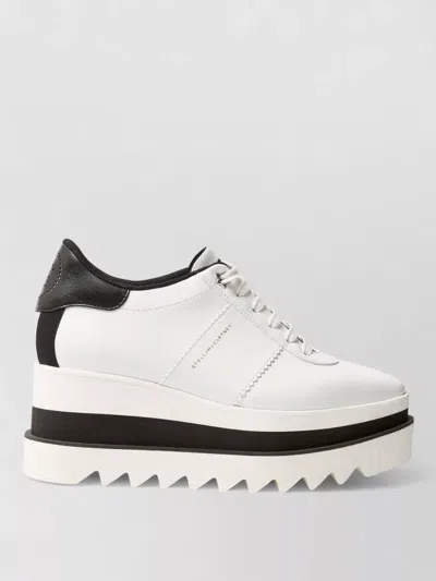 Stella Mccartney Modern Platform Sneakers With Round Toe Design In Multi