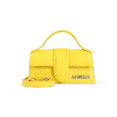 Jacquemus Le Bambino Handbag In Yellow