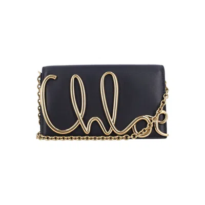 Chloé Chloe C Chloe Clutch In Black