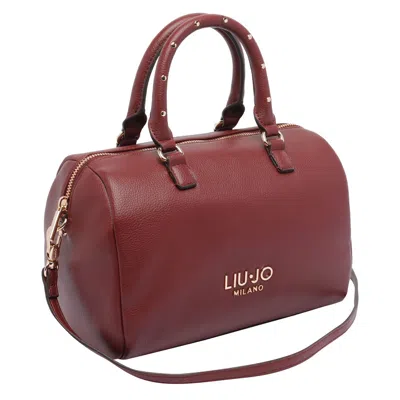 Liu •jo Cross-body Satchel Two Handles In Brown