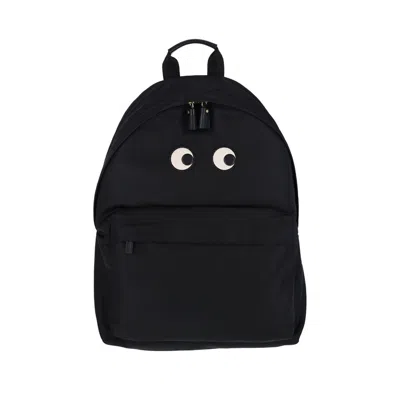 Anya Hindmarch Women Black Nylon Backpack In Black