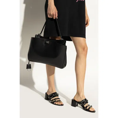 Balenciaga Calvin Klein Multi Color Casual Shorts In Black