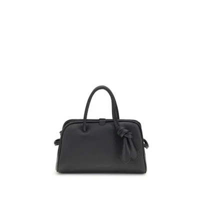 Jacquemus The Turismo Large Leather Shoulder Bag In Black