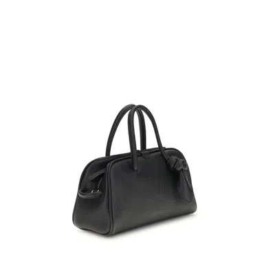Jacquemus The Turismo Large Leather Shoulder Bag In Black