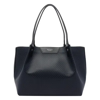 Serapian Small Secret Shoulder Bag In Black
