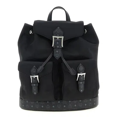 Mcm Aren Small Backpack In Black